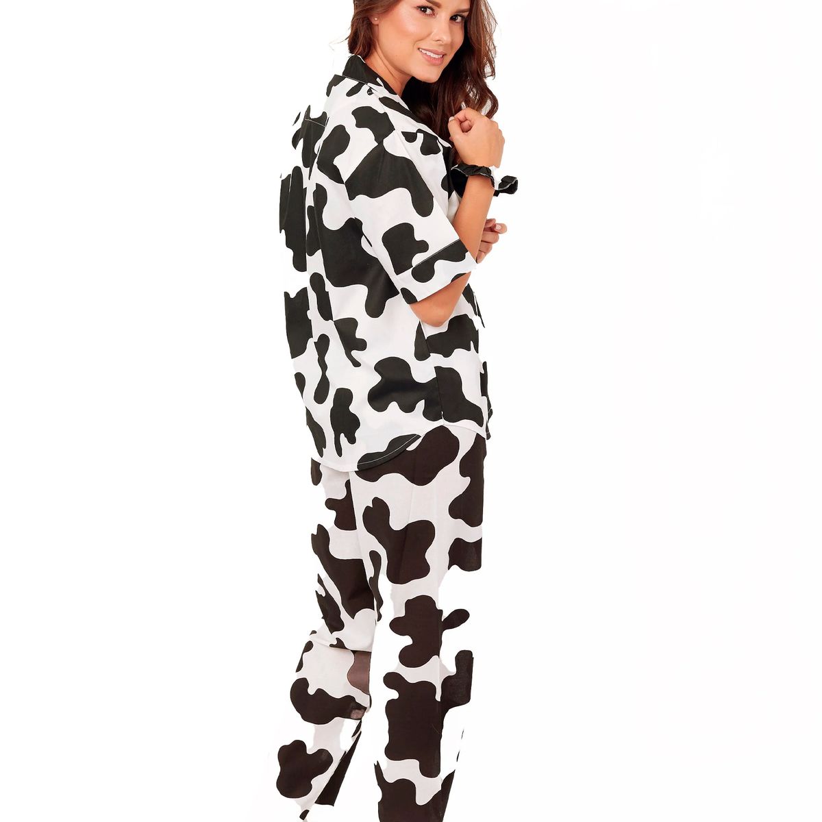 CLONHADAS - Pijama completa con pantalón Mujer Manga Corta Clonhadas SUSY