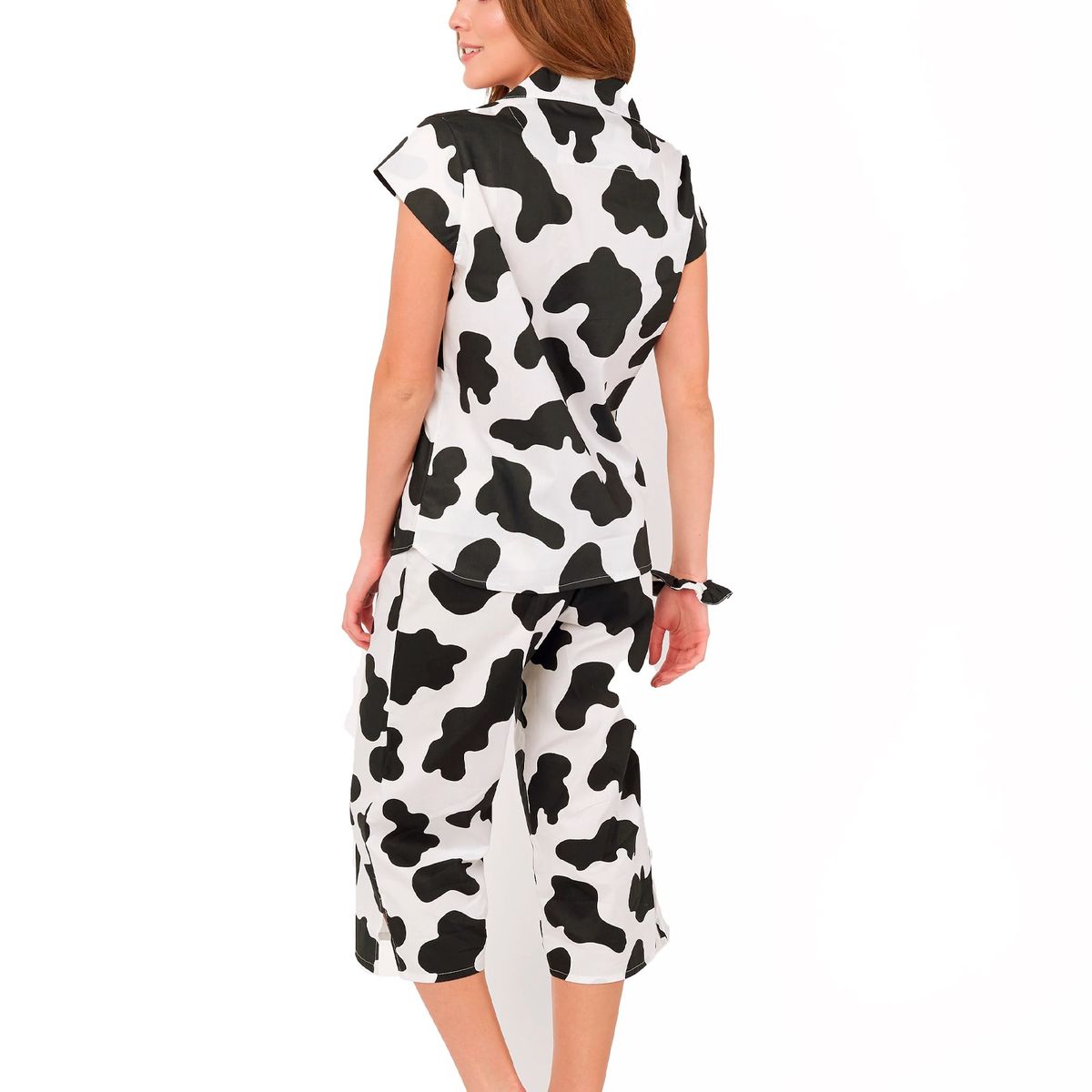 CLONHADAS - Pijama completa con pantalón capri Mujer Manga Sisa Clonhadas LINA