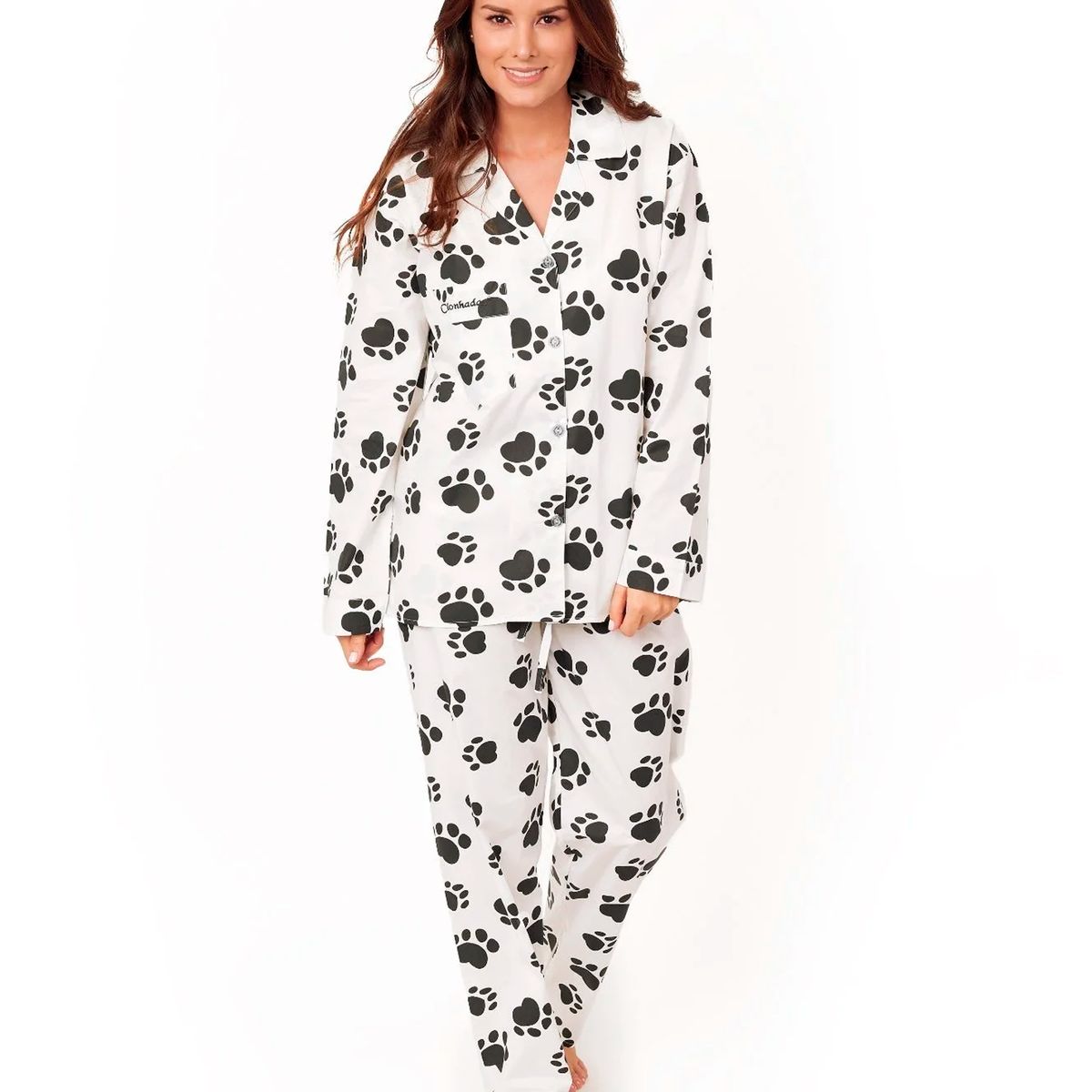 CLONHADAS - Pijama completa con pantalón Mujer Manga larga Clonhadas DANIELA LIVIANO