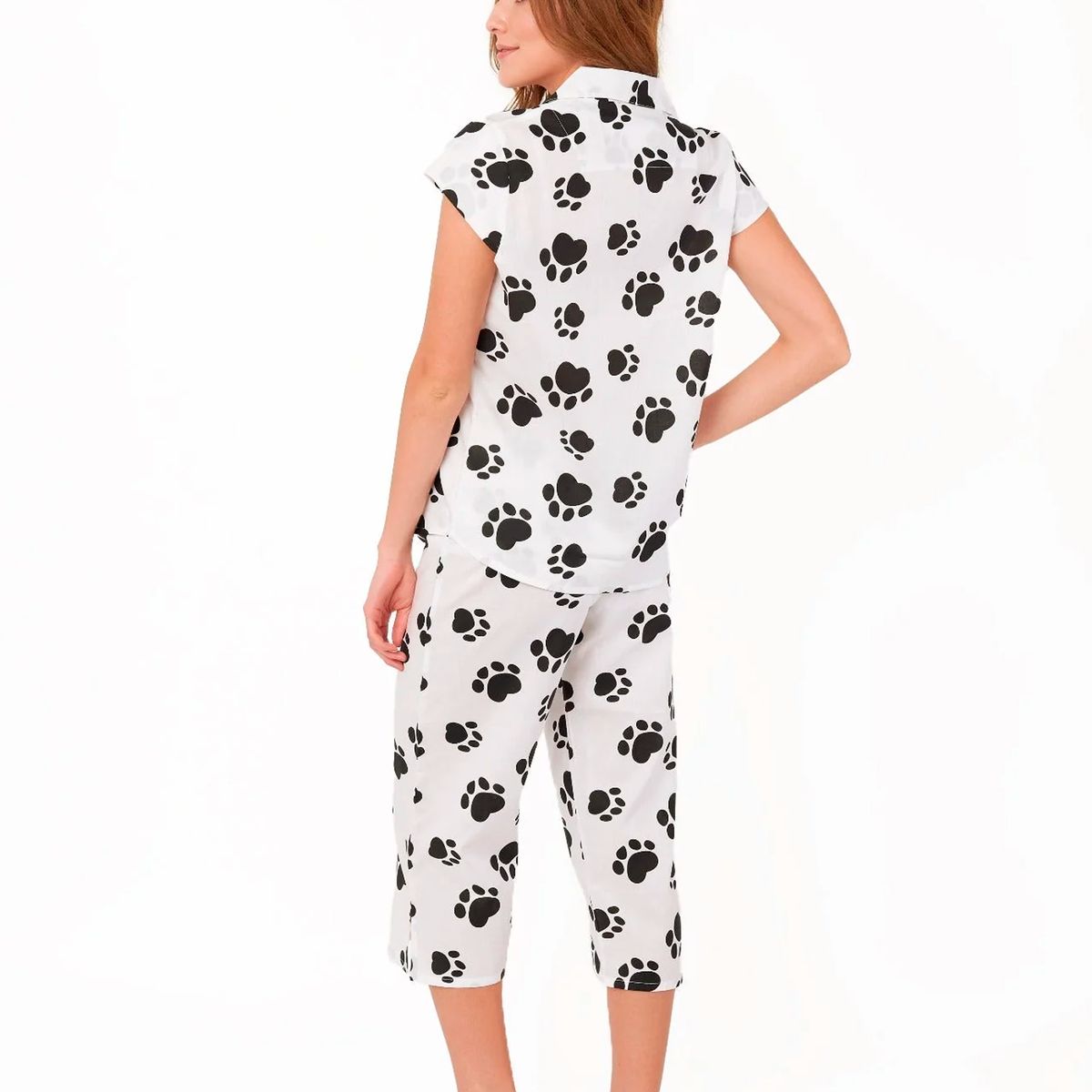 CLONHADAS - Pijama completa con pantalón capri Mujer Manga Sisa Clonhadas LINA