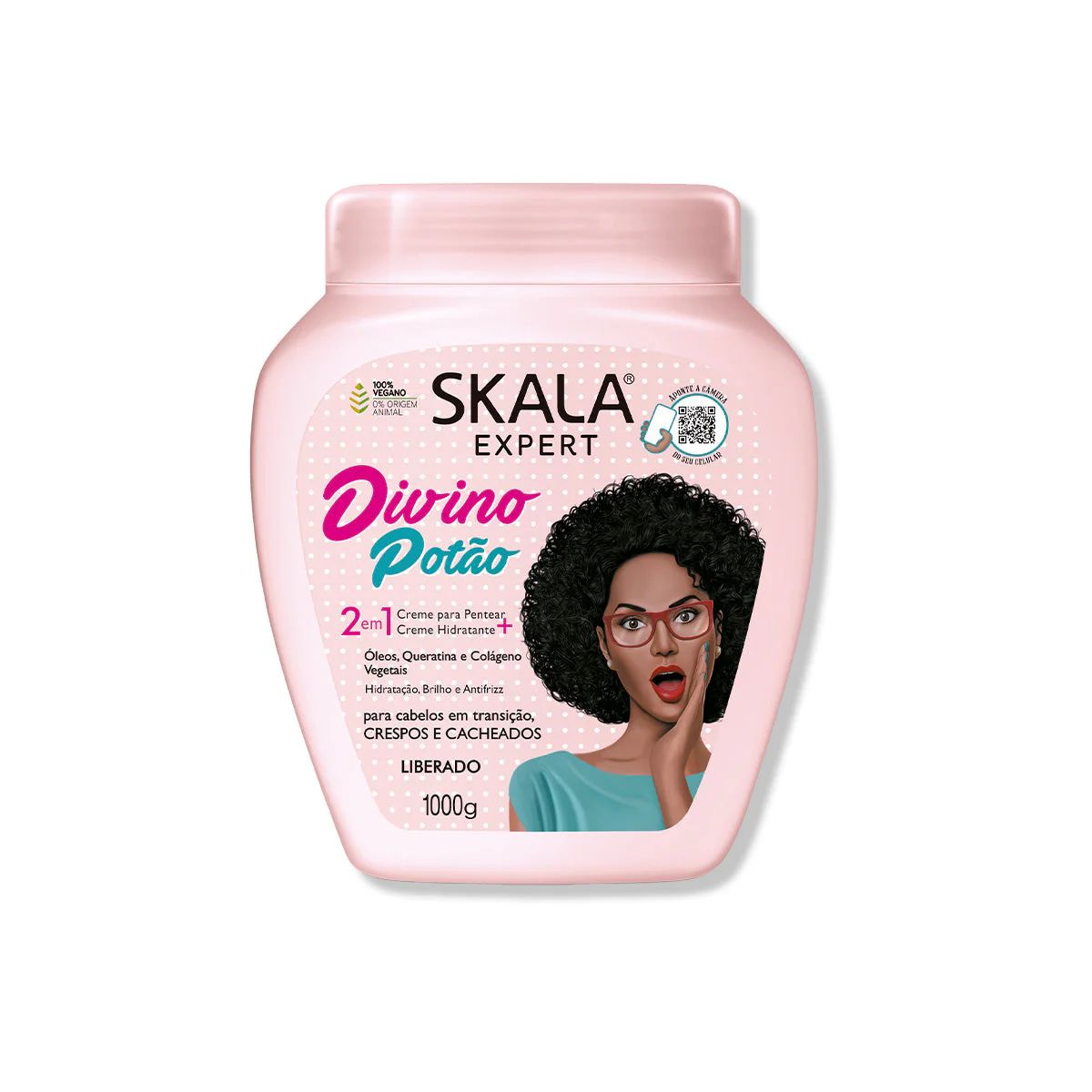 SKALA - Skala Divino Potao Máscara Vegana Crema Peinar Rulos X 1kg