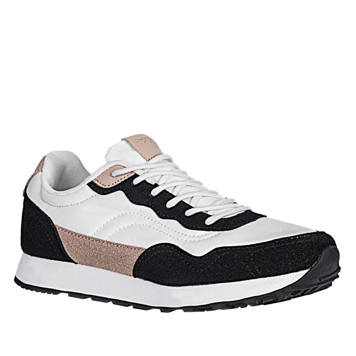 FRATTINI BELA - Tenis de mujer Frattini bela Blanco negro tenis aw50227w