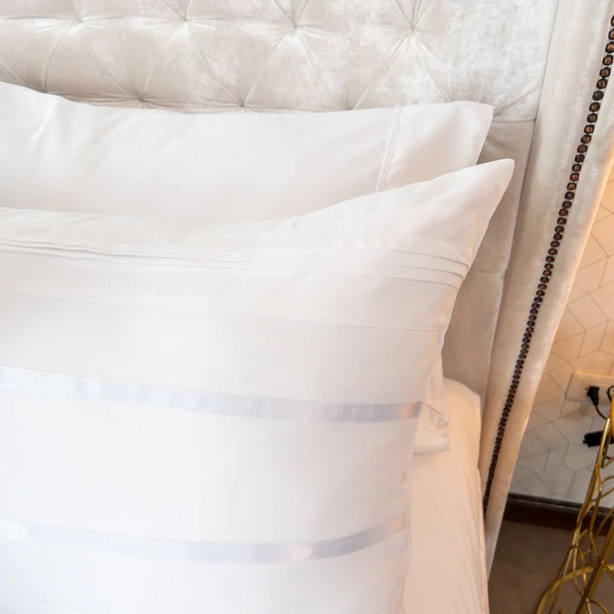 AMARE HOME - Duvet Cover Armonia Blanco para cama ExtraKing - Amare Home