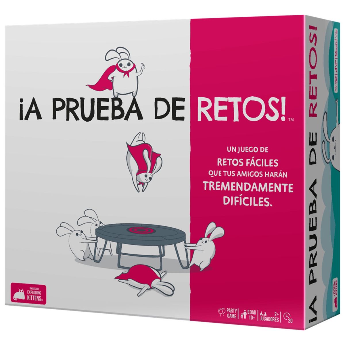 ASMODEE - ¡A Prueba De Retos Juego De Mesa Español
