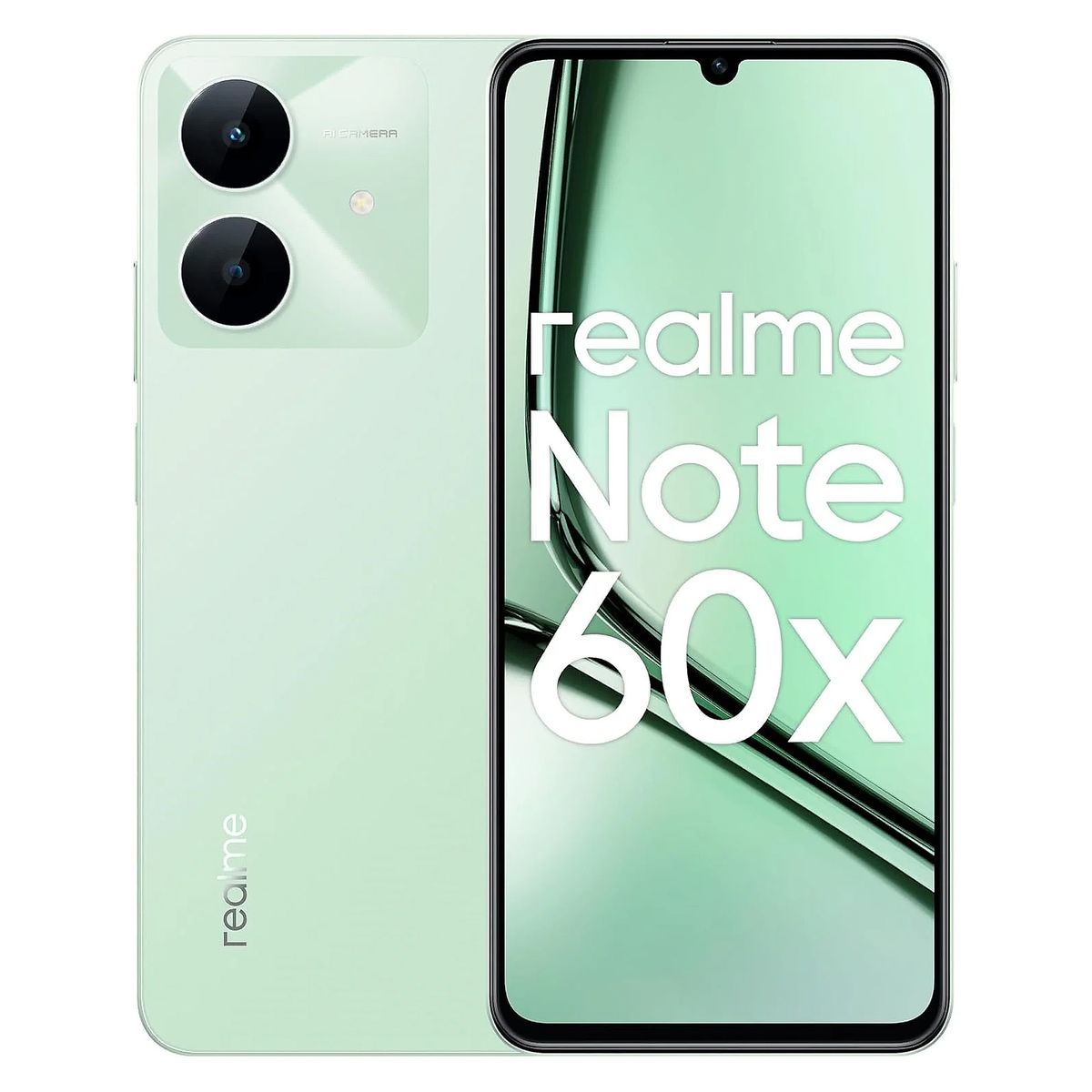 REALME - Celular Realme Note 60X 128GB 4GB Ampliable a 12GB Verde