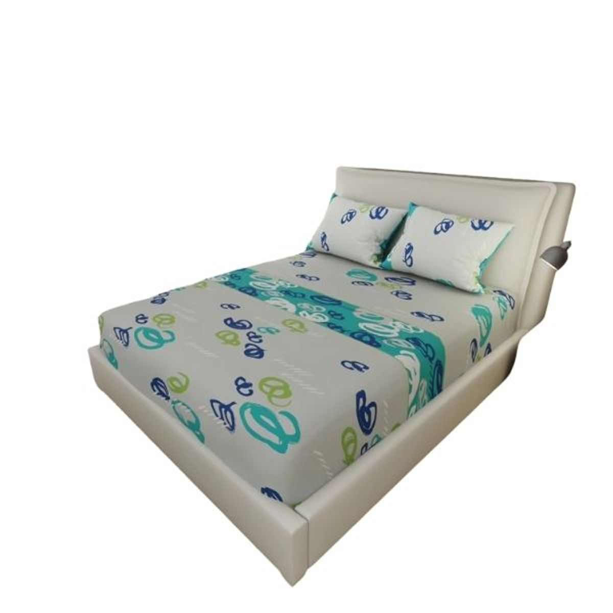 ELEGANT - Sábanas Ajustables Super Frescas Juego 3 Piezas Doble 140 x 190