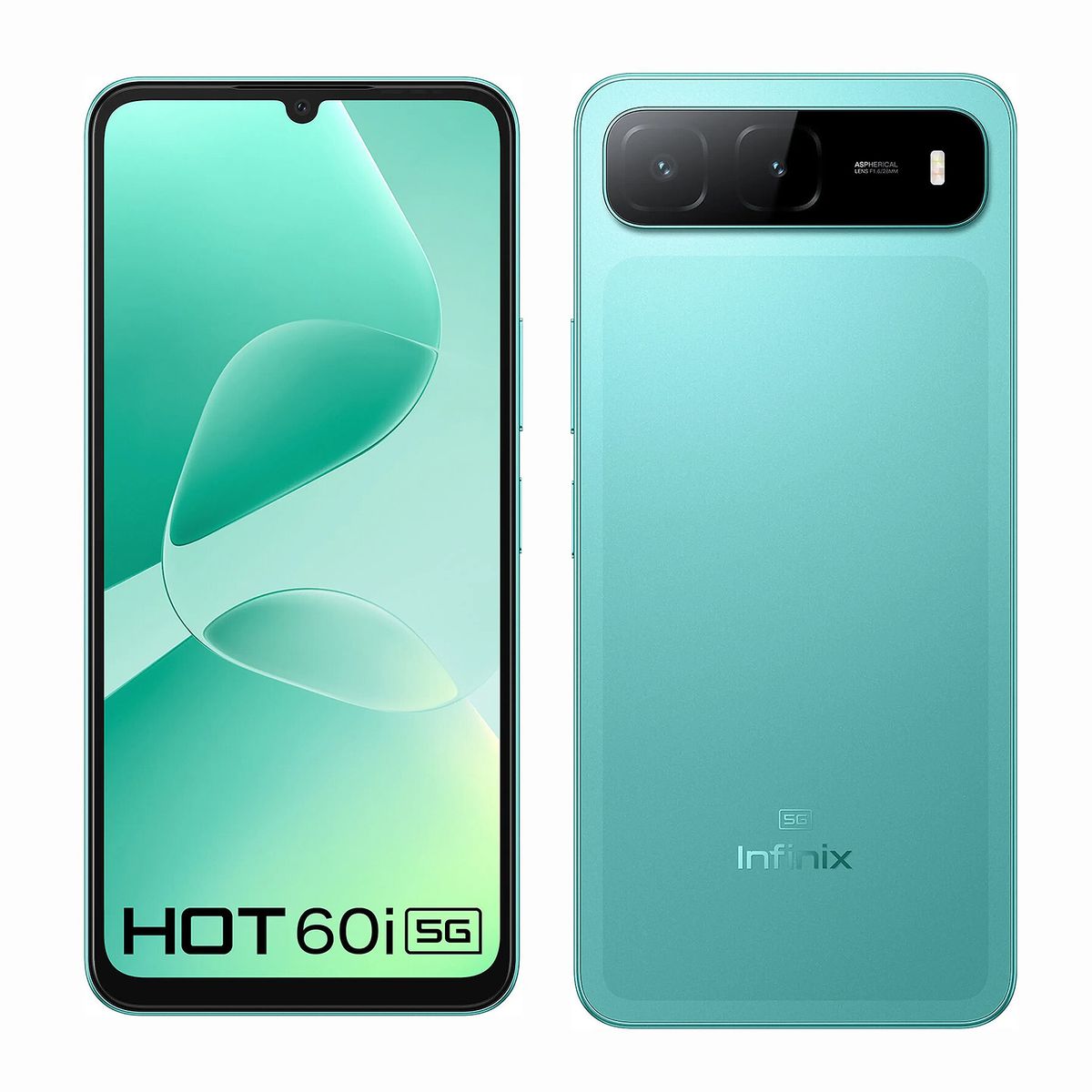 INFINIX - Celular Infinix Hot 60i 5G 256GB 8GB Ampliable a 16GB Verde