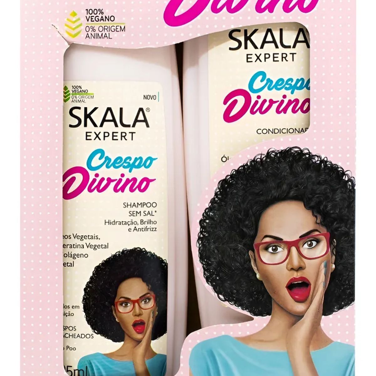 SKALA - Skala Crespo Divino Shampoo Acondicionador Vegano