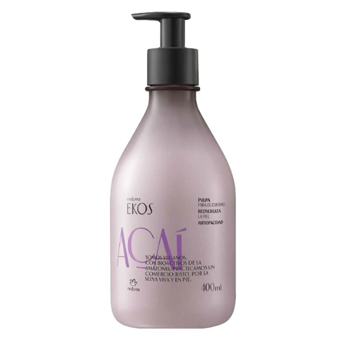NATURA - Pulpa crema hidratante corporal Ekos Acaí Natura 400 ML