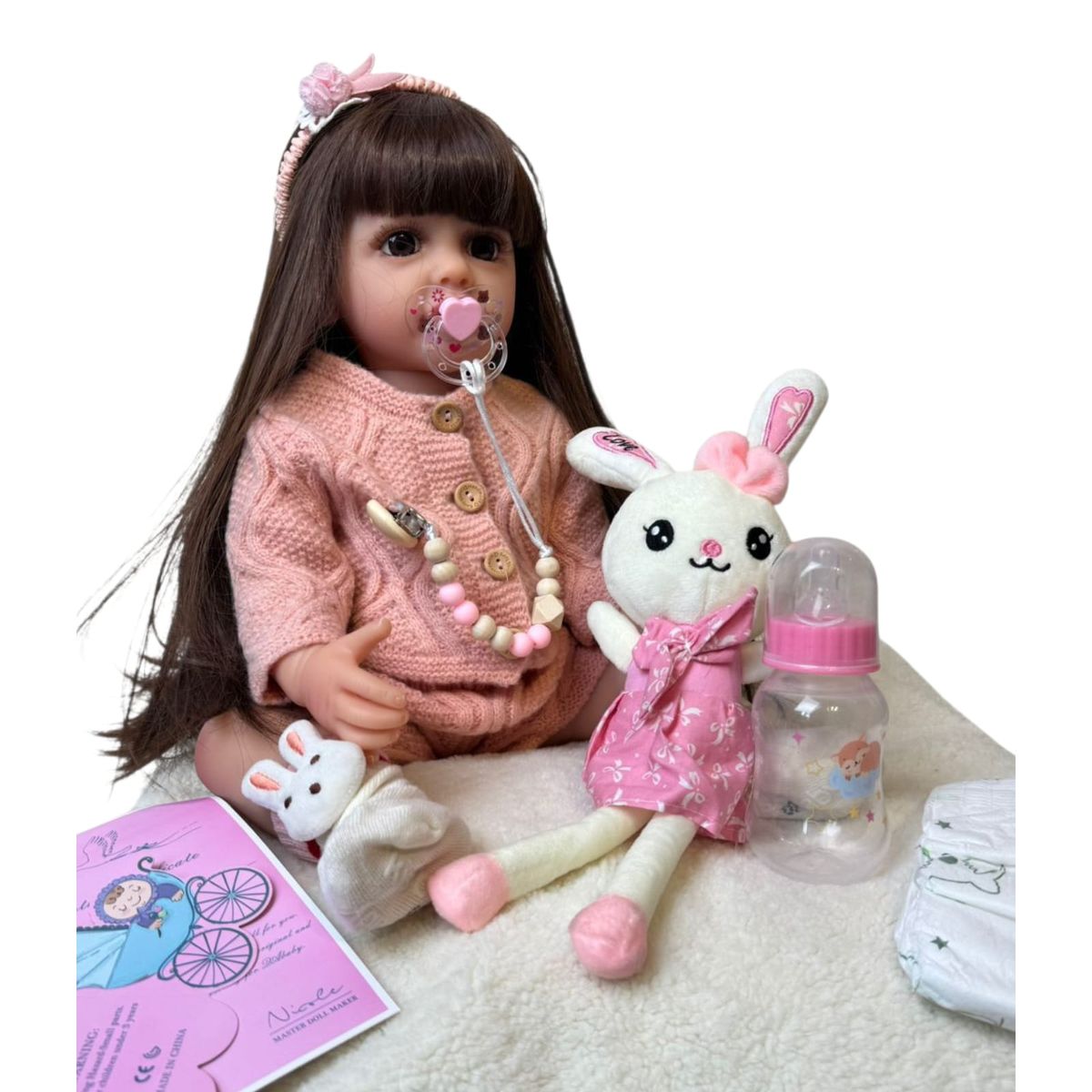 GENERICO - Muñeca Inteligente Reborn Responde Preguntas