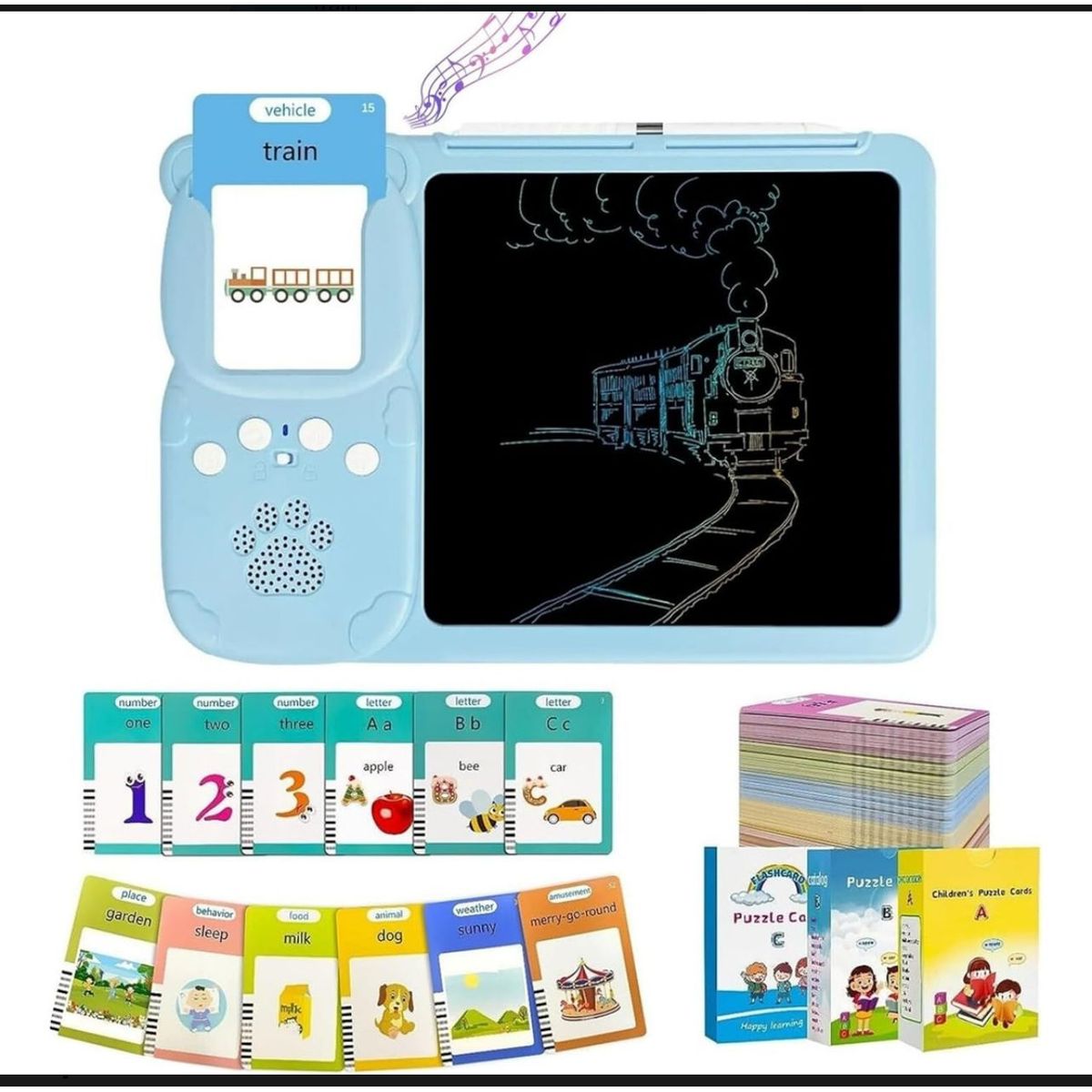 GENERICO - Lector De Interactivo Bilingüe ConTablero Mágico Azul