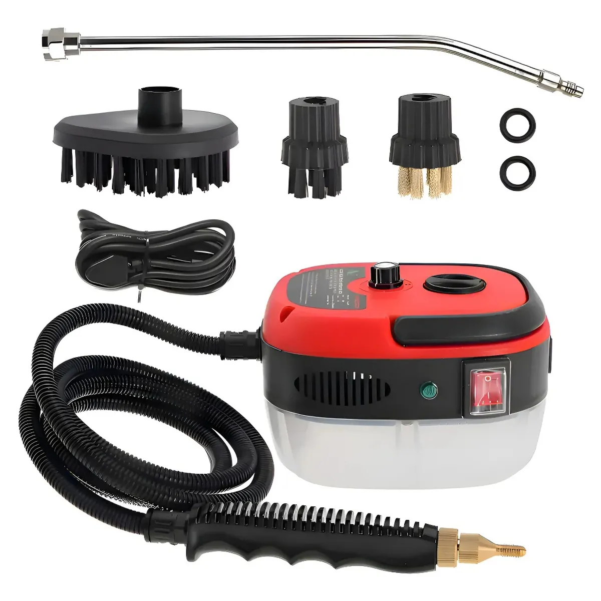 GENERICO - Máquina De Limpieza A Vapor Portátil Con Carro 2500w