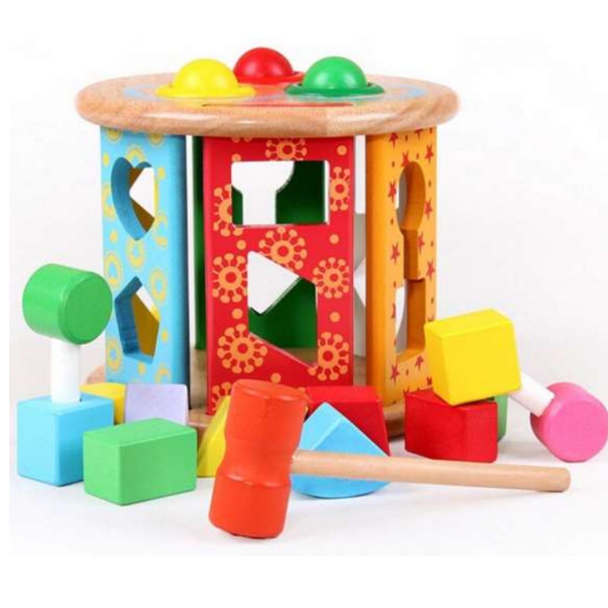SWISSHOME - JUEGO EN MADERA PARA NIÑOS Y NIÑAS +3 AÑOS