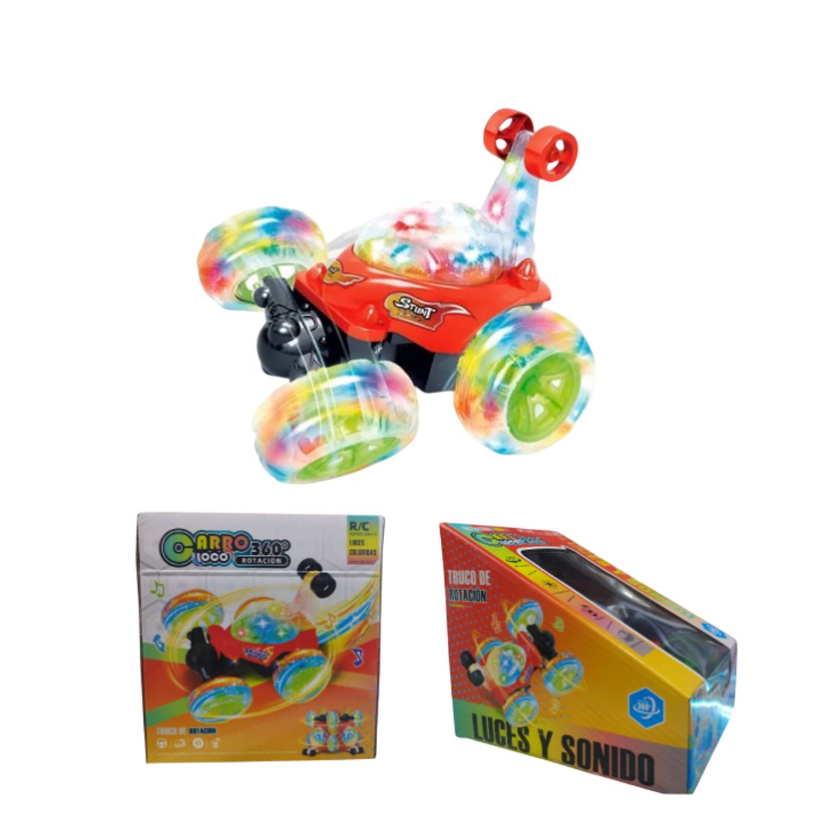 GENERICO - Carro Loco Recargable Control Remoto