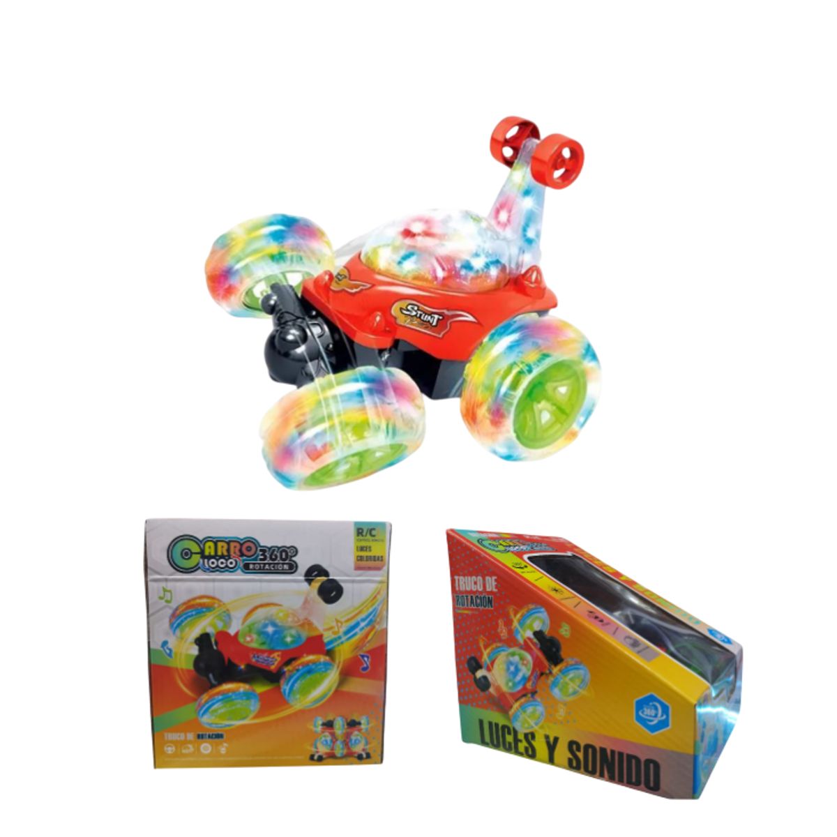 GENERICO - Carro Loco Recargable Control Remoto