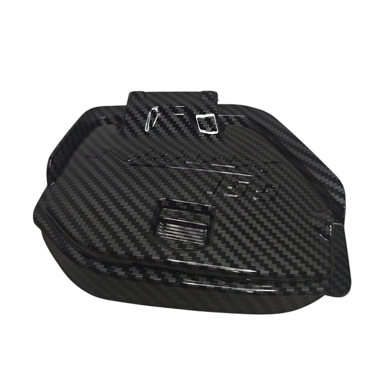 GENERICO - Tapa Guantera Yamaha Nmax 2025 V3 (turbo) Color Aerografia Fibra Carbono