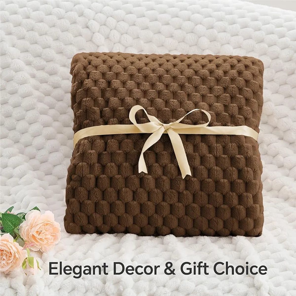 GENERICO - Cobija Termica Diseño 3D Doble-Queen 210x190