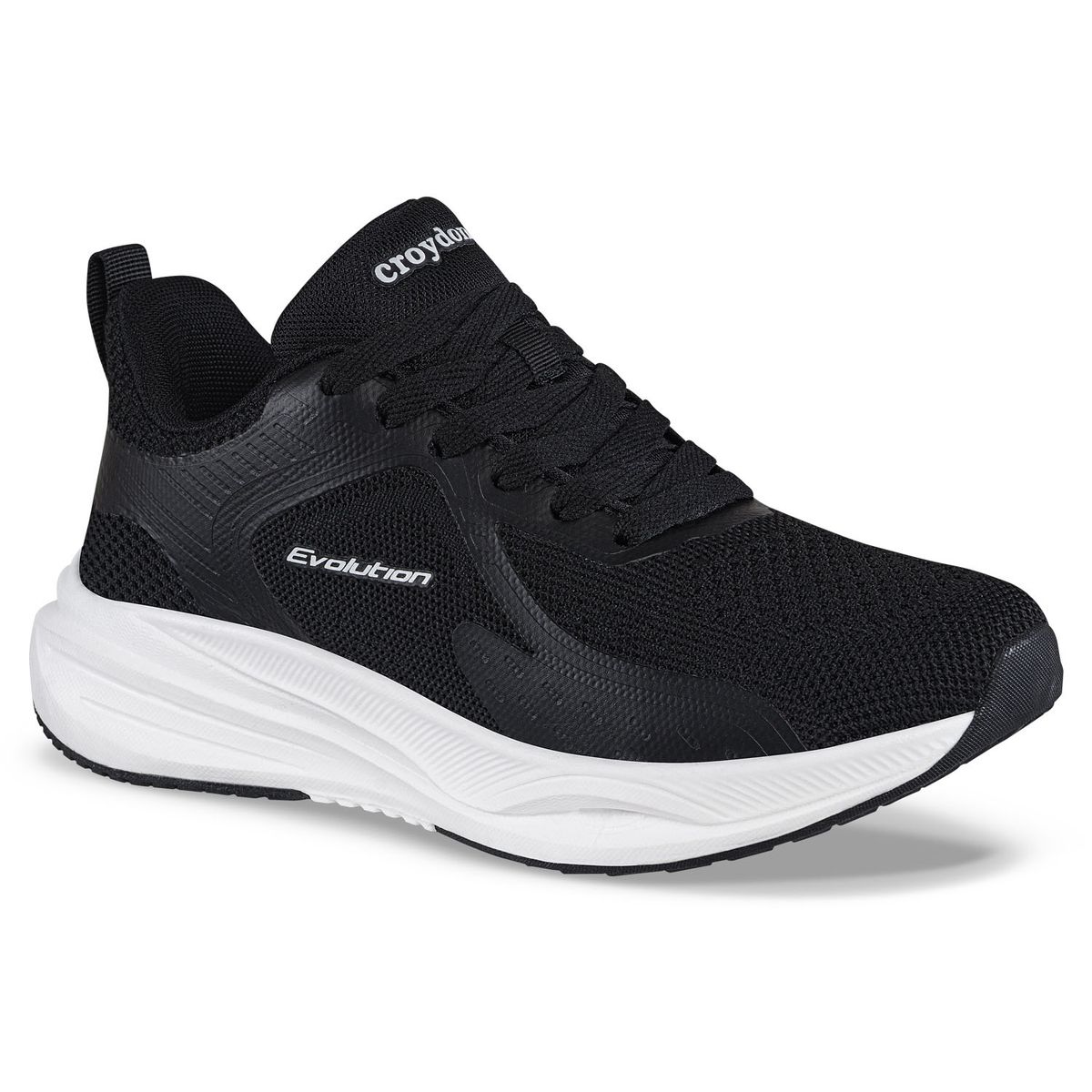CROYDON - Tenis Running Dorbu Negro Croydon para Mujer