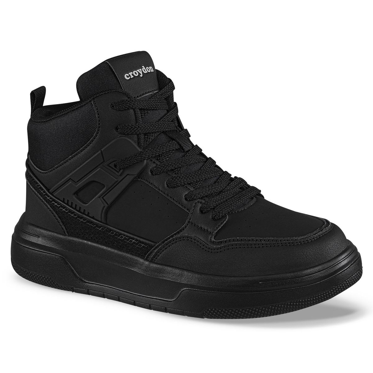 CROYDON - Tenis Urbanos Romalier Negro Croydon para Hombre