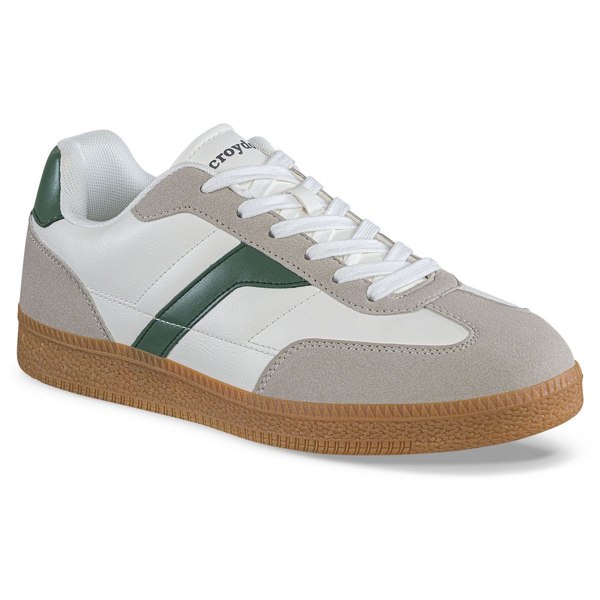 CROYDON - Tenis Casuales Ilor Beige-Verde Croydon para Hombre