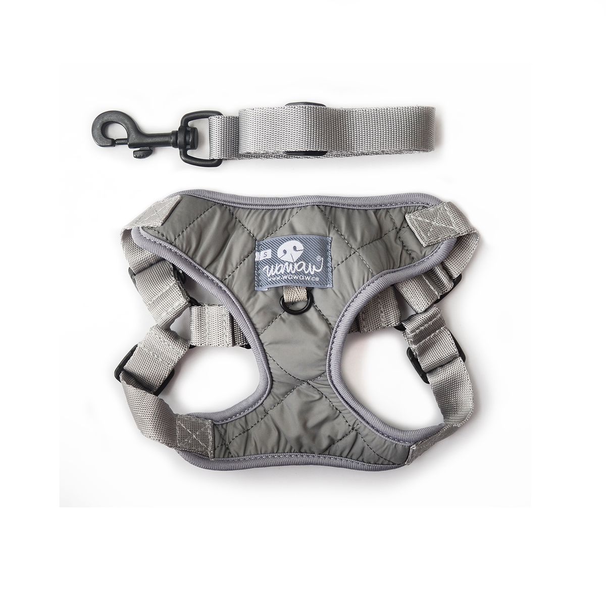 WAWAW - Pechera XS acolchado gris