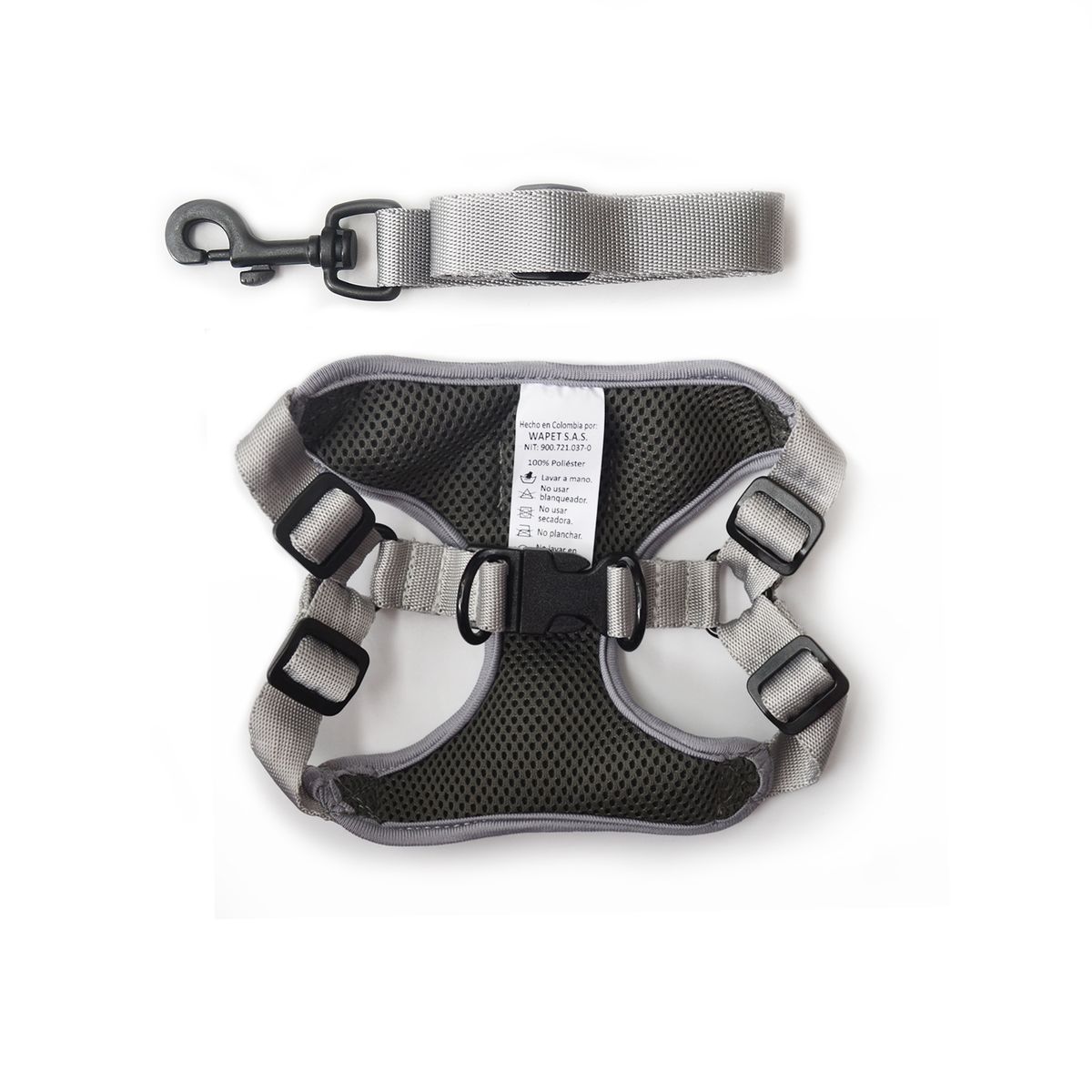 WAWAW - Pechera XS acolchado gris