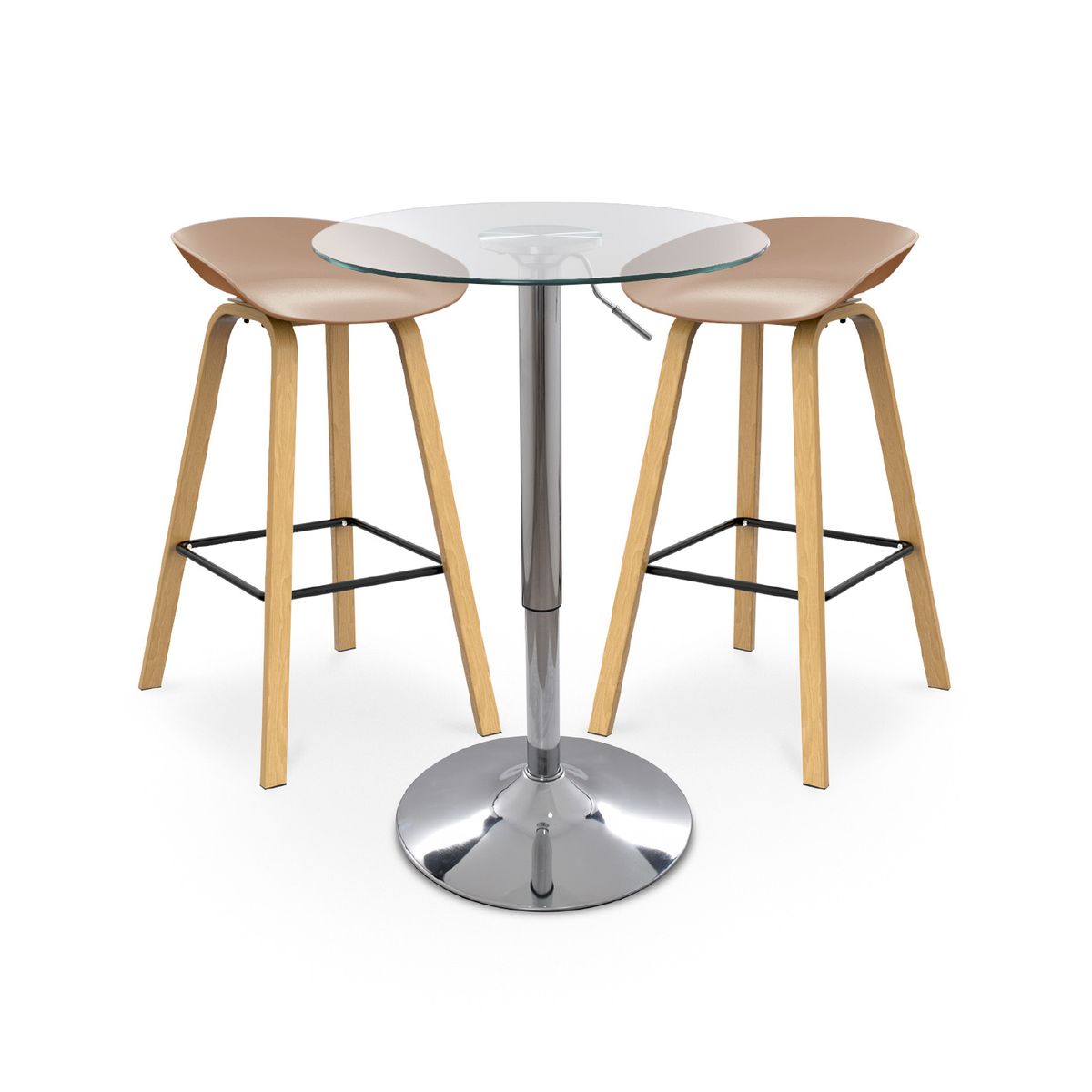 BONNO - Juego De Barra Manhattan Arena 2 Puestos Bonno