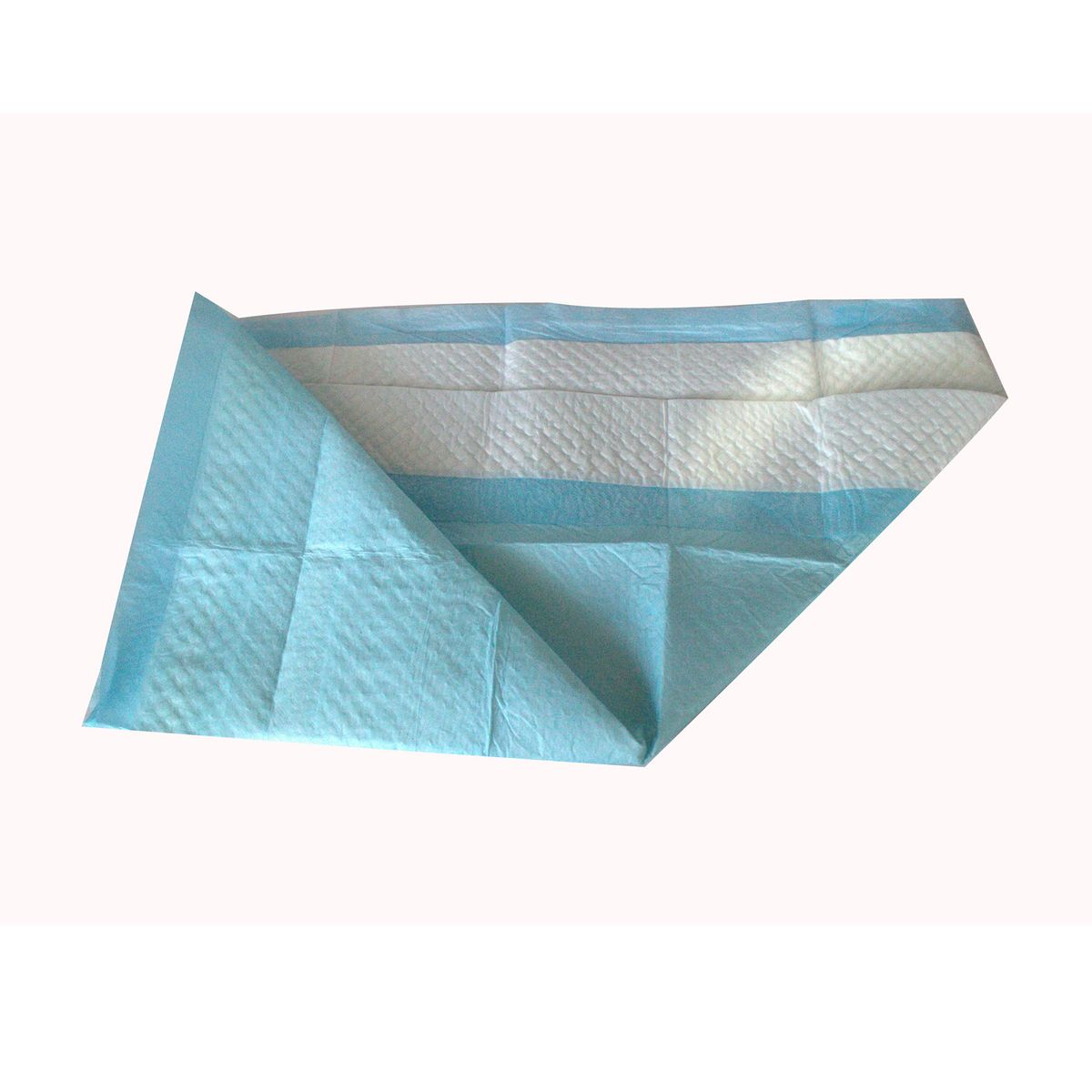 HALLY PET - Morral Ventana Grd + 15 Tapetes entrenadores Azul Claro