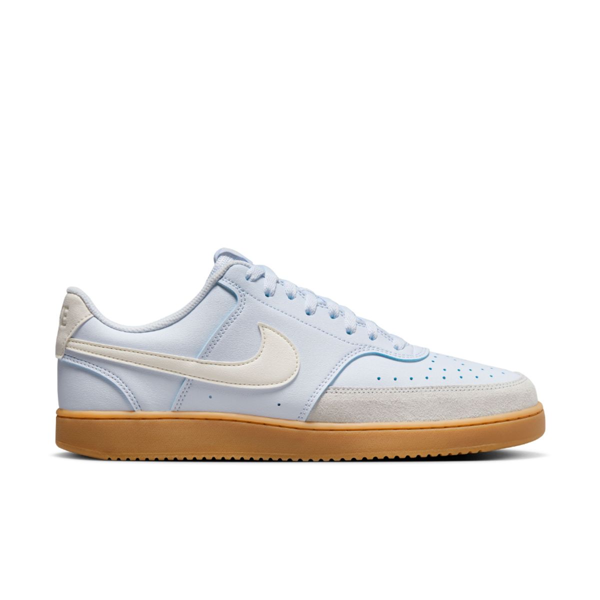 NIKE - Tenis Nike Court Vision Lo V3 Hombre-Celeste/Blanco