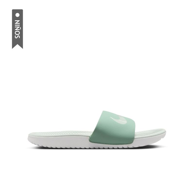 NIKE - Chancletas Nike Kawa Slide Bgp Niños-Verde