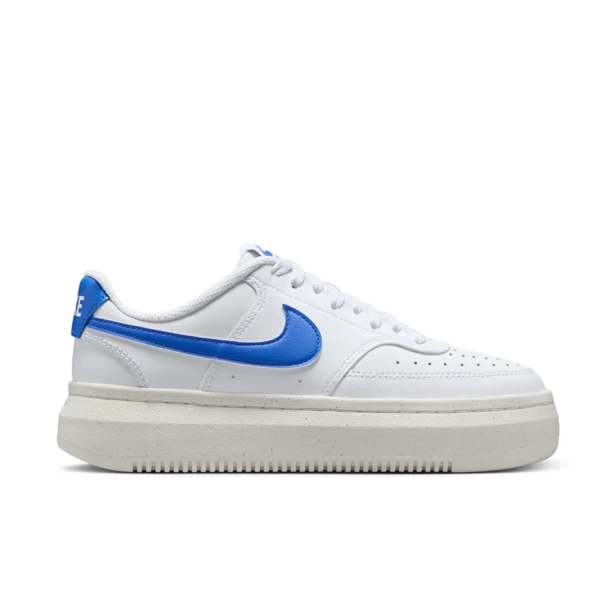 NIKE - Tenis Nike W Court Vision Alta Ltr Mujer-Blanco/Azul