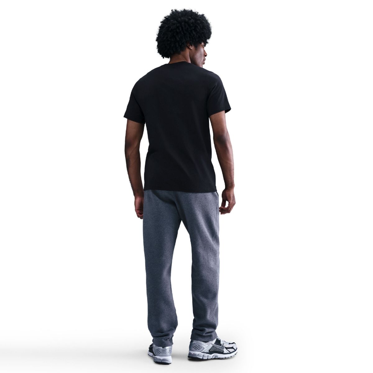 NIKE - Camiseta M Nsw Tee Mdrn Ftns Fs Hombre-Negro