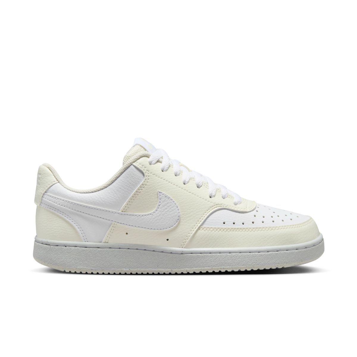 NIKE - Tenis Nike Court Vision Mujer-Blanco/Amarillo