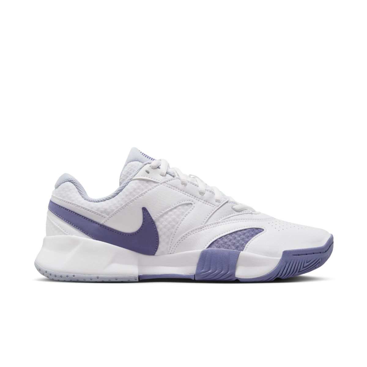 NIKE - Tenis Nike W Court Lite 4 Hc Mujer-Blanco/Morado