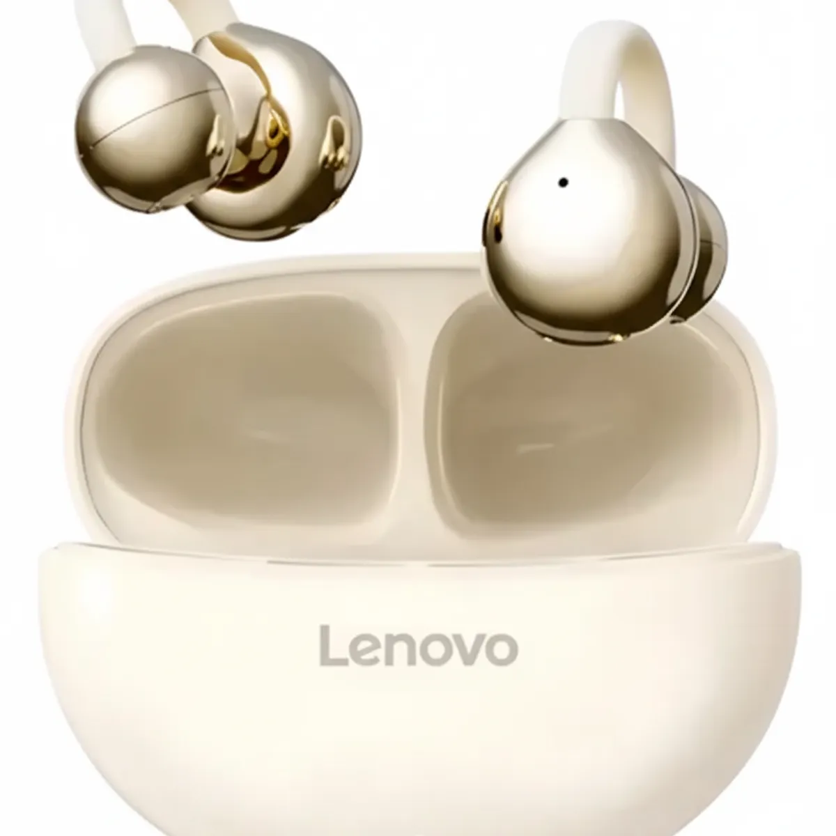 LENOVO - Audífonos Bluetooth Lenovo TA410 Clip Ear Dorado