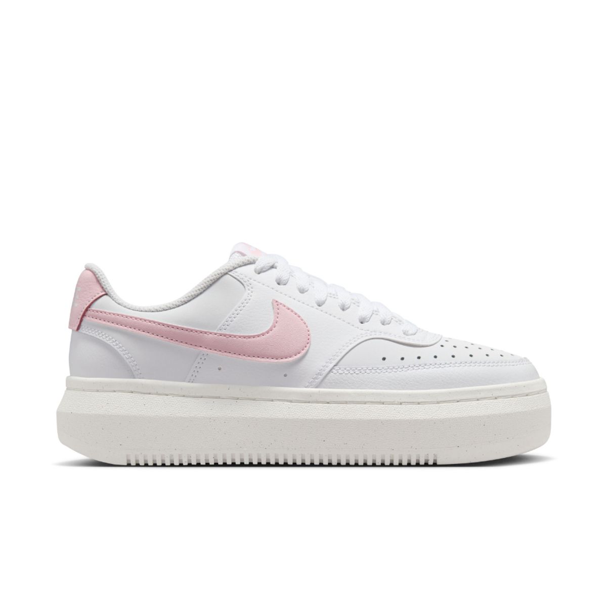 NIKE - Tenis Nike W Court Vision Alta Ltr Mujer-Blanco/Rosa