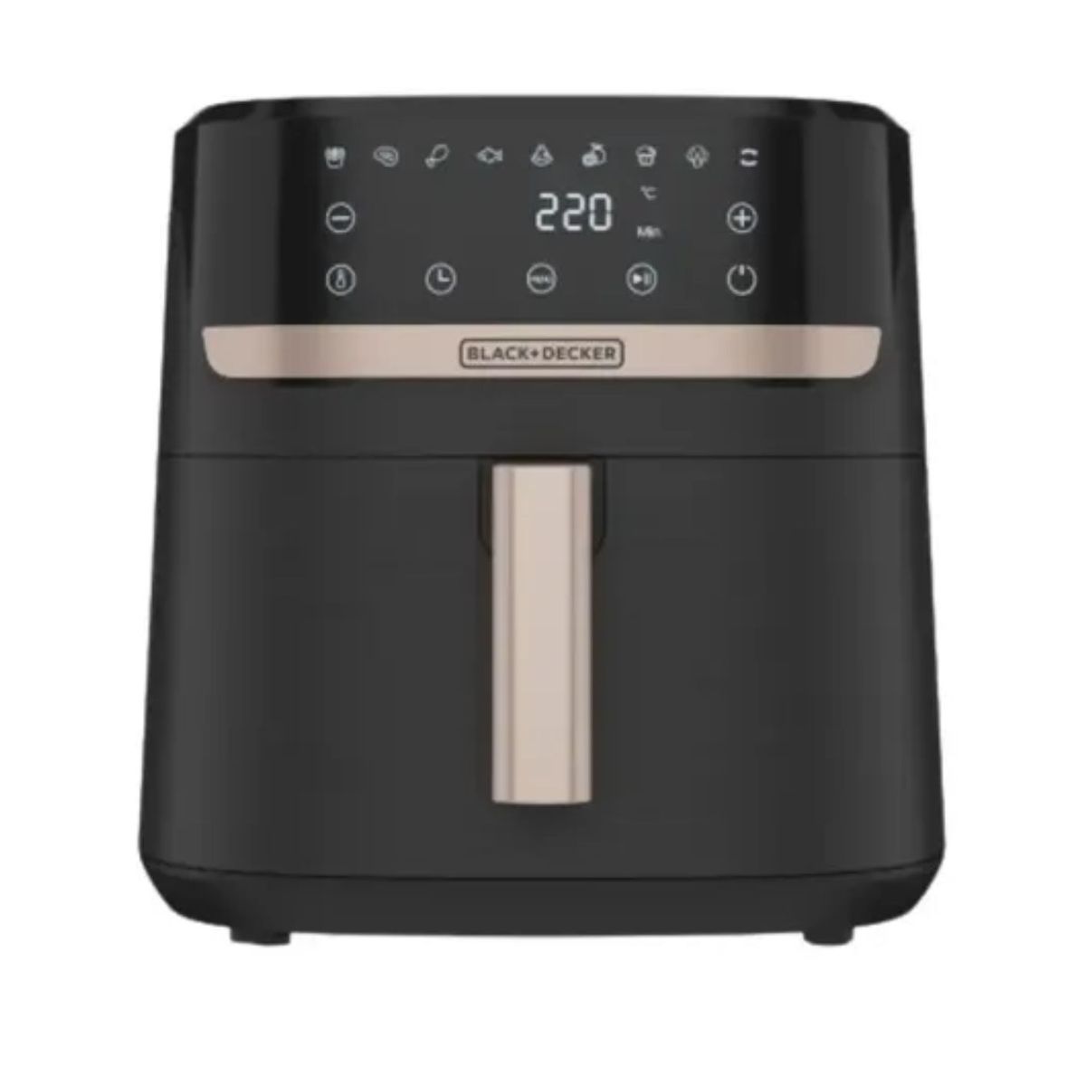 BLACK+DECKER - Freidora de Aire BLACK+DECKER 8.0 Litros Negro