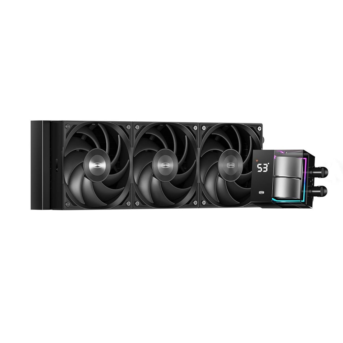 APC - Refrigeración Liquida Pccooler Ds360 Bk Pantalla Digital - Negro