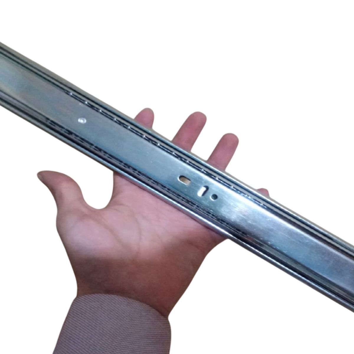 GENERICO - Corredera Para Cajón - Riel Semi-pesado 45 Cm