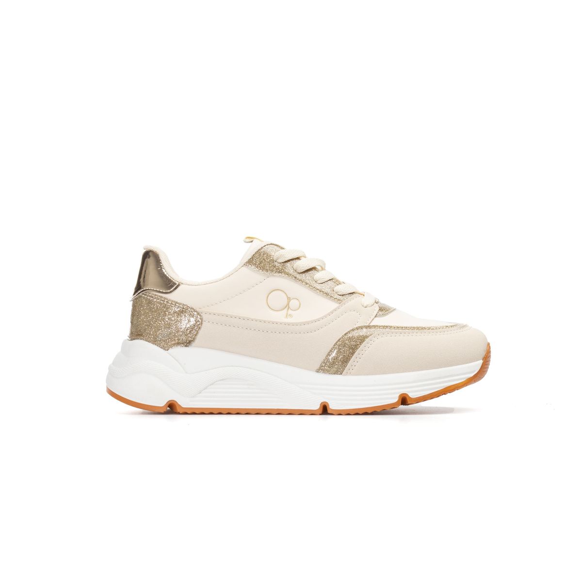 OCEAN PACIFIC - Tenis para Mujer OP Koral Urbanos Beige