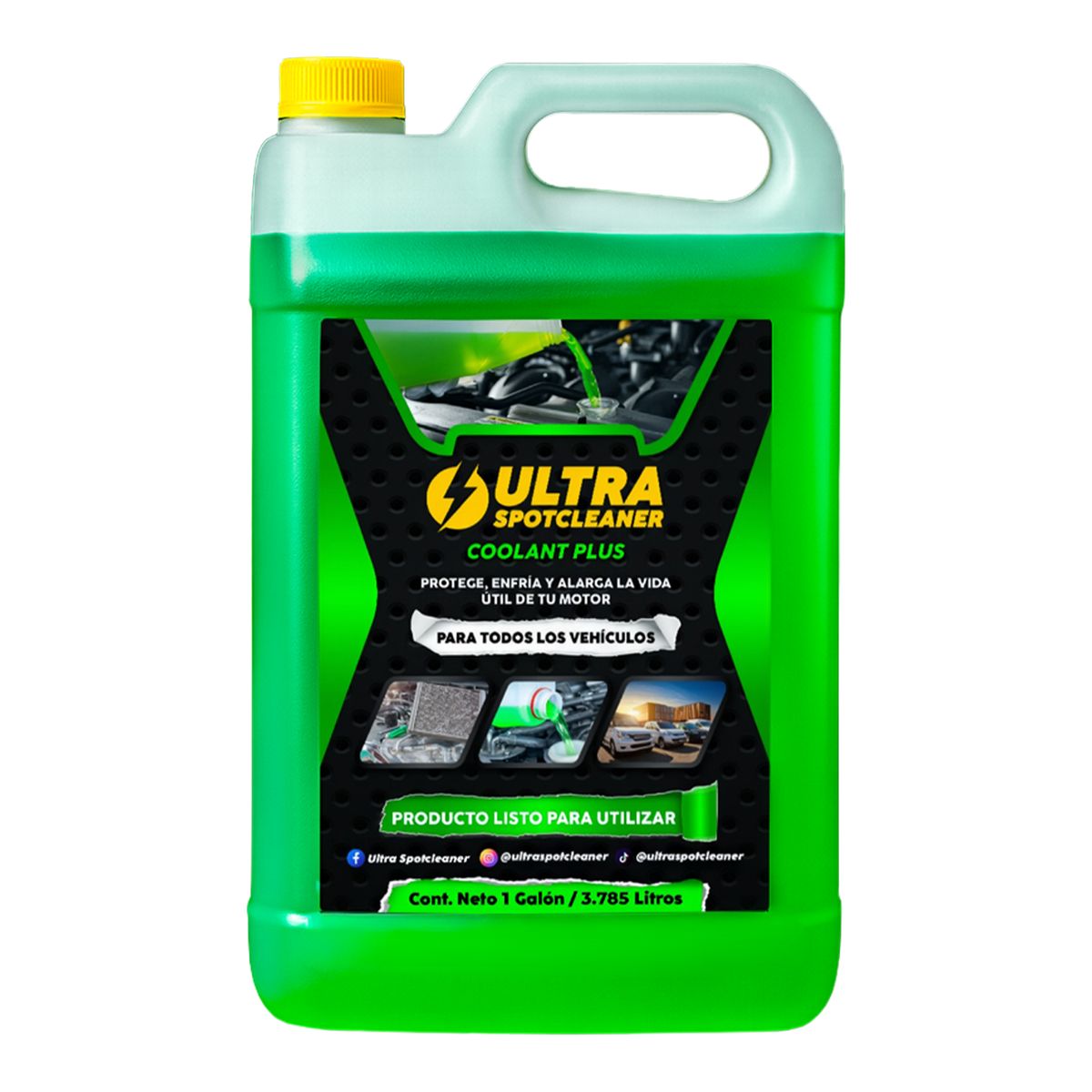 ULTRA SPOTCLEANER - Refrigerante Plus Verde Ultra SpotCleaner 4 Litros
