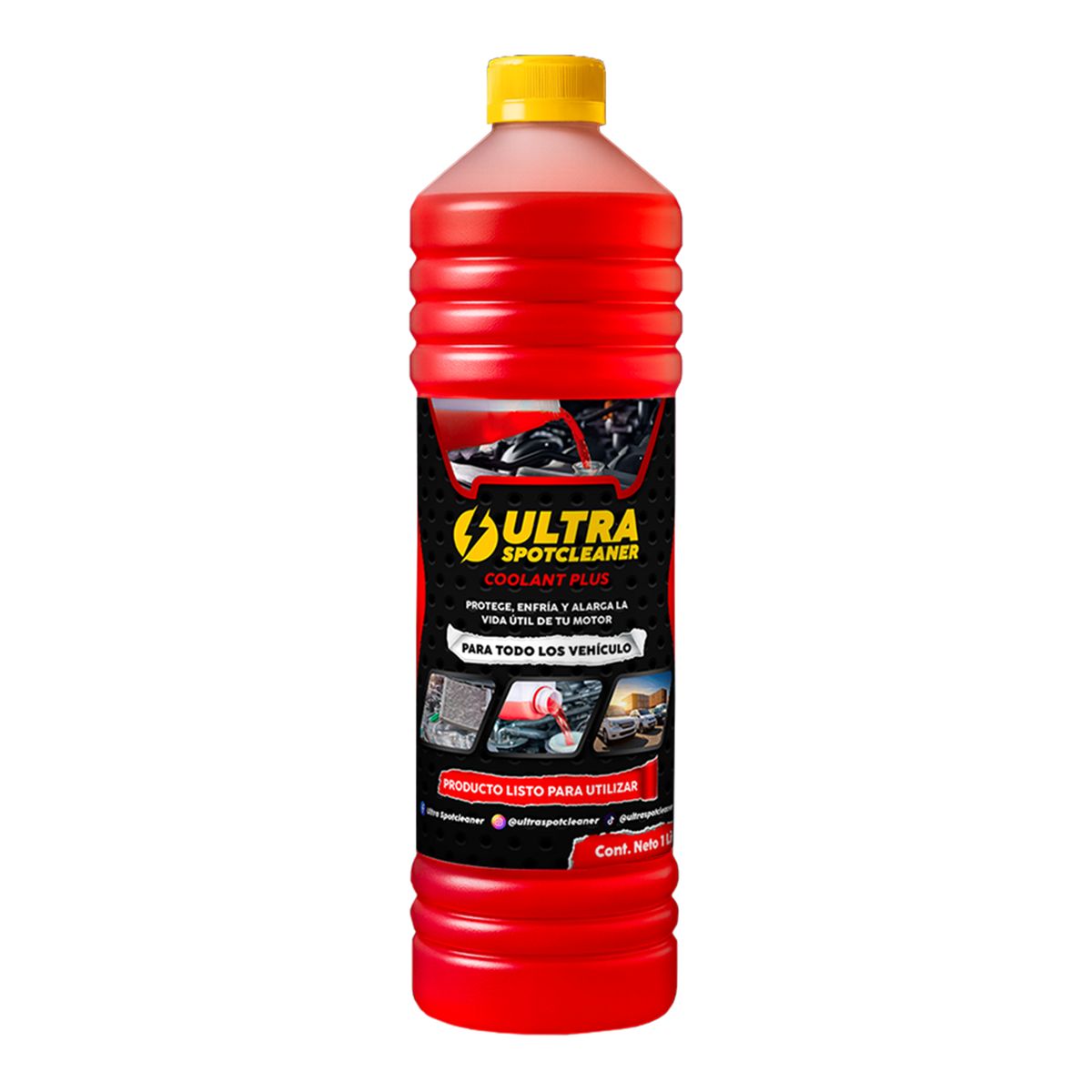 ULTRA SPOTCLEANER - Refrigerante Plus Rojo Ultra SpotCleaner 1 Litro