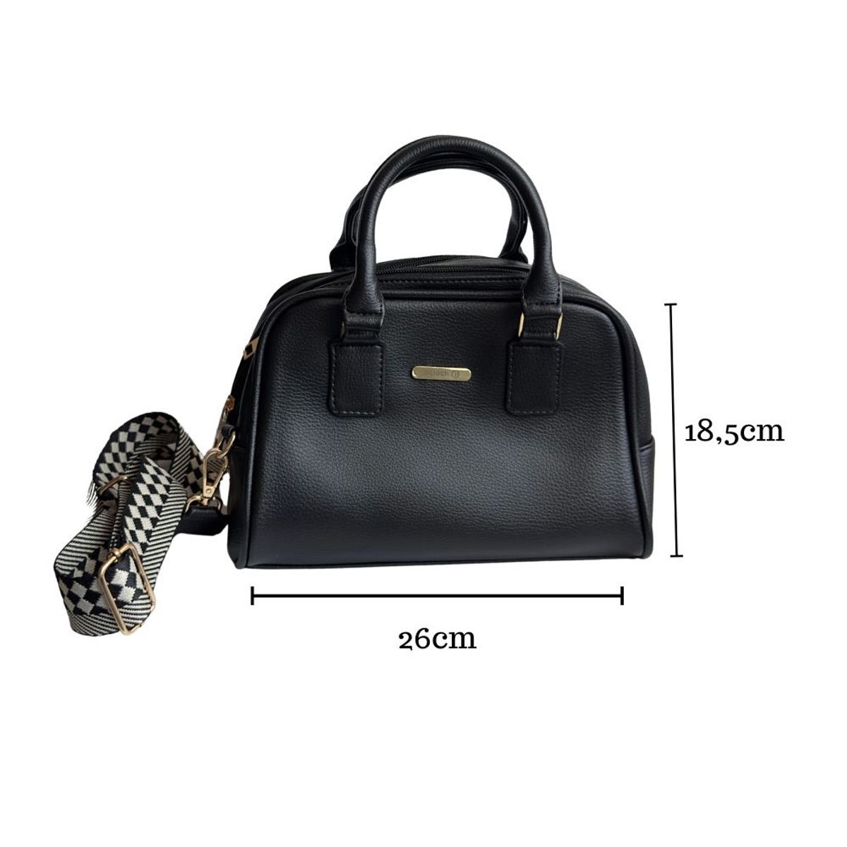 OCLOCK - Bolso Roma Negro