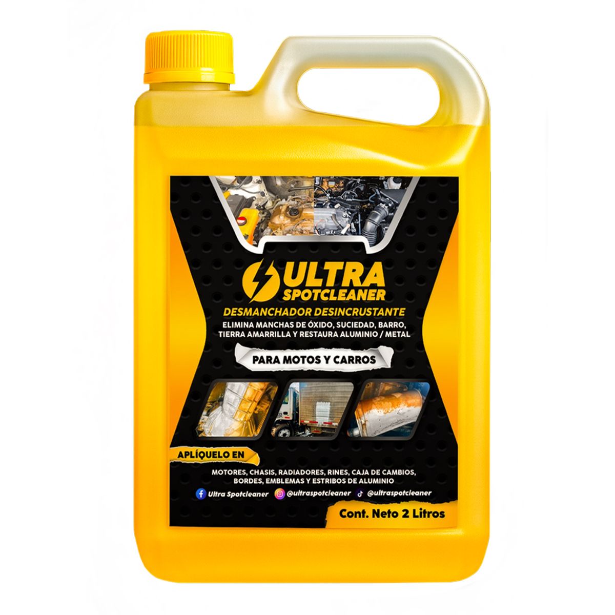 ULTRA SPOTCLEANER - Desmanchador Desincrustante Ultra SpotCleaner 2 Litros