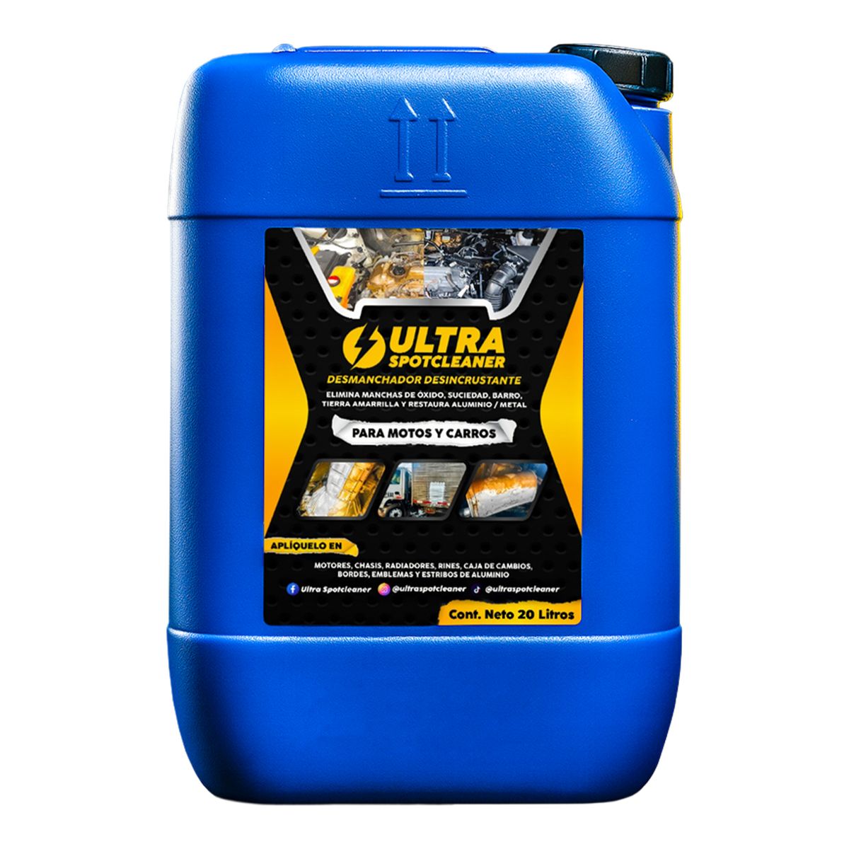 ULTRA SPOTCLEANER - Desmanchador Desincrustante Ultra SpotCleaner 20 Litros