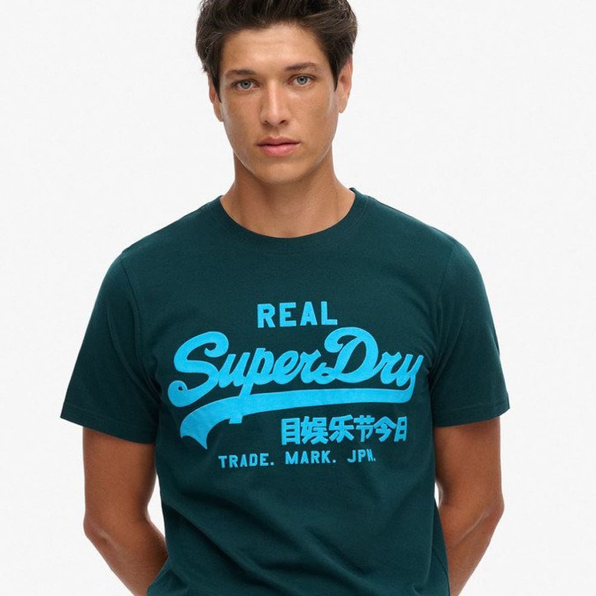 SUPERDRY - Camiseta Manga Corta Para Hombre Neon Vl Graphic Superdry