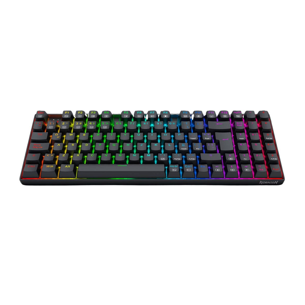 REDRAGON - TECLADO GAMER REDRAGON ZIGGS K669 RGB SWITCH ROJO