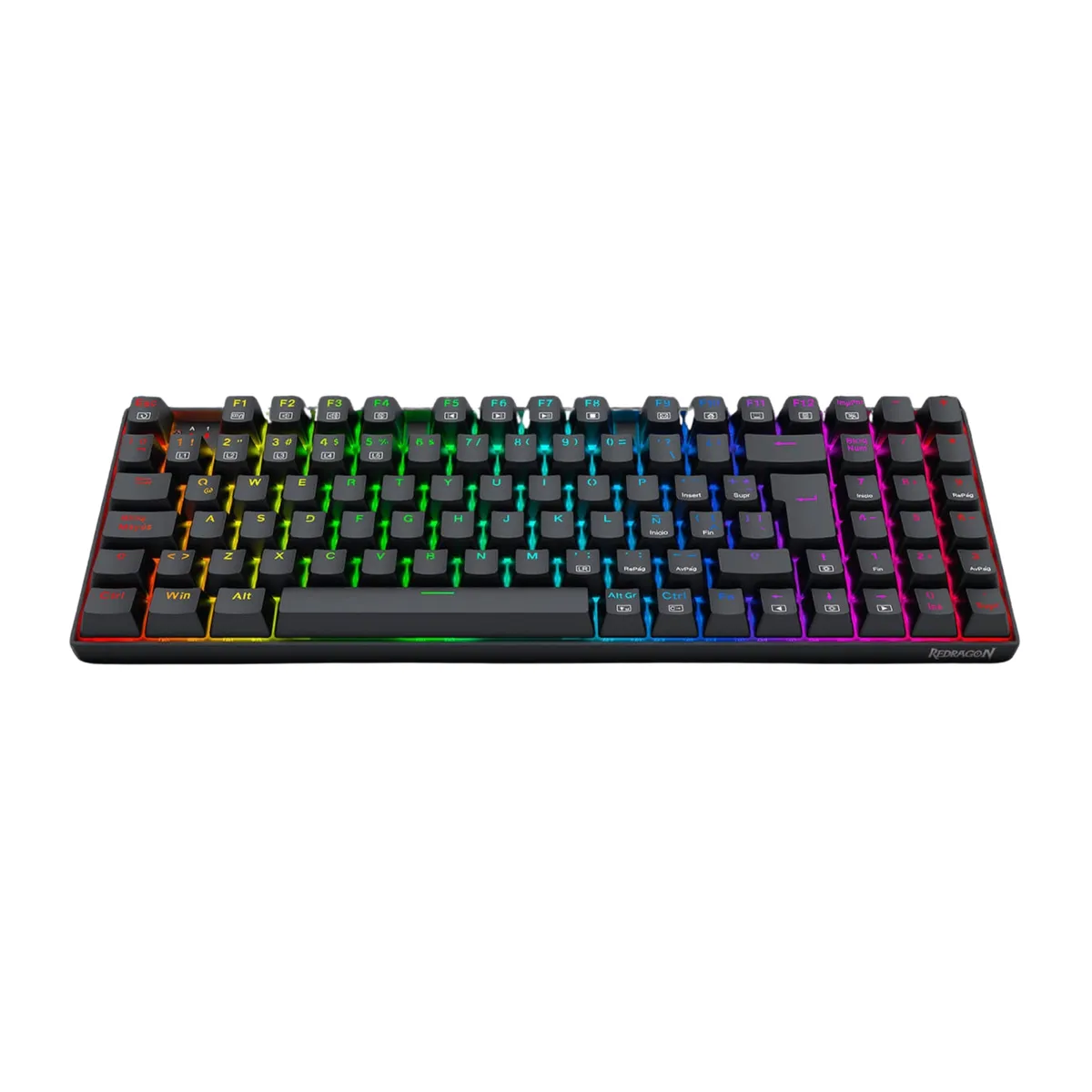 REDRAGON - TECLADO GAMER REDRAGON ZIGGS K669 RGB SWITCH ROJO