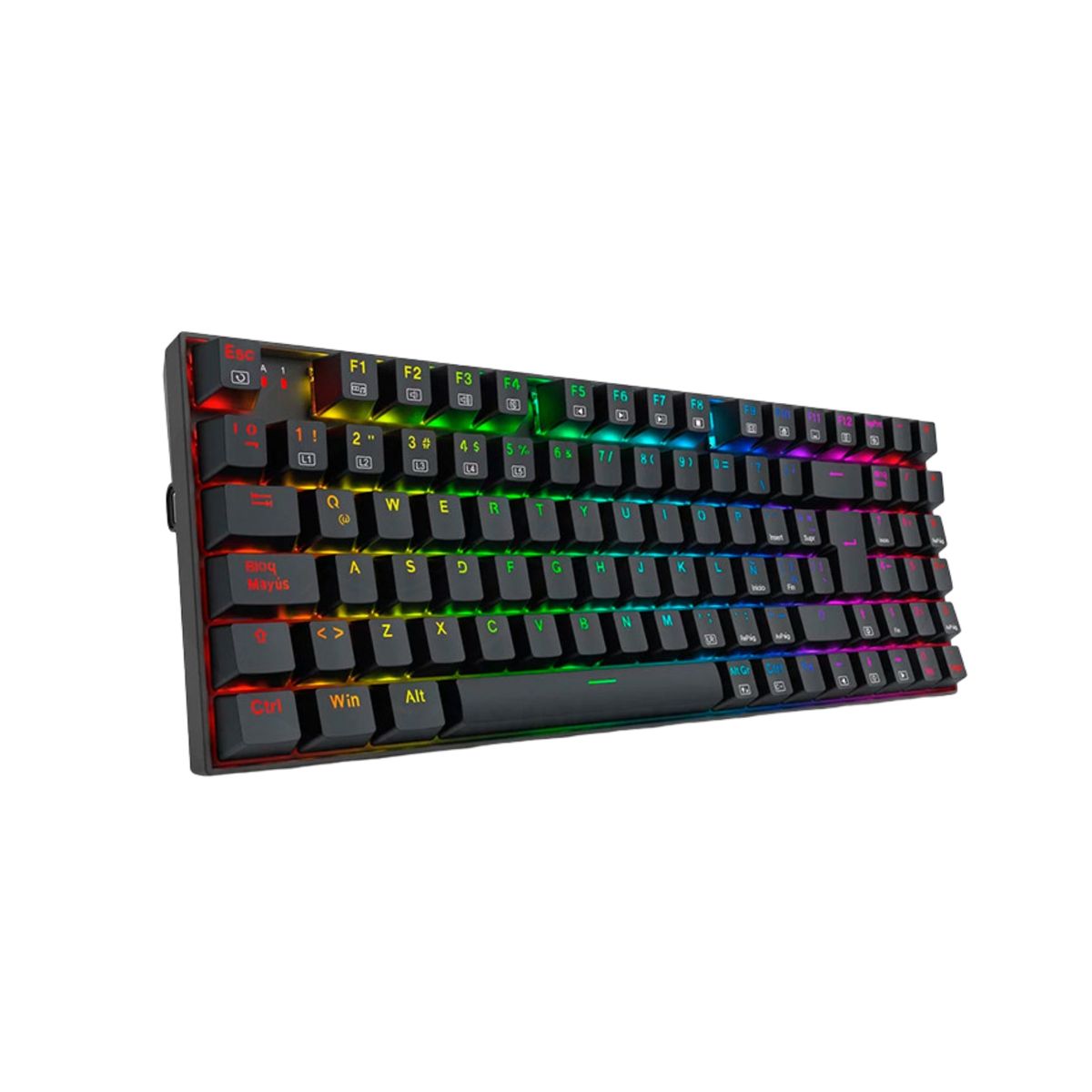 REDRAGON - TECLADO GAMER REDRAGON ZIGGS K669 RGB SWITCH ROJO