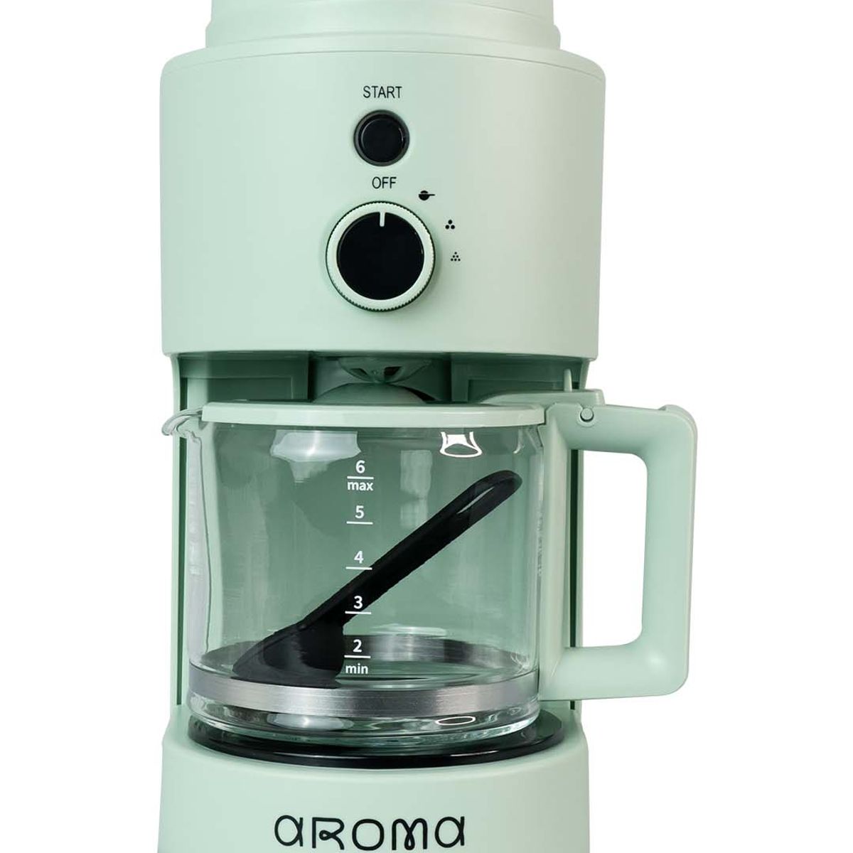 AROMA CAFETERO - Máquina de café tipo goteo con Molino Integrado Aroma Cafetero CMH-9 Verde